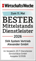 Award Logo Bester Mittelstandsdienstleister 2026